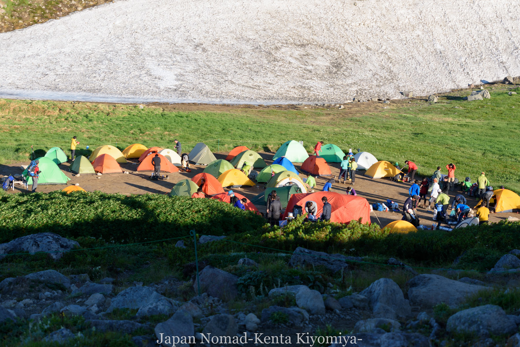 自転車日本一周（旭岳～富良野岳　縦走2日目）-Japan Nomad (5)